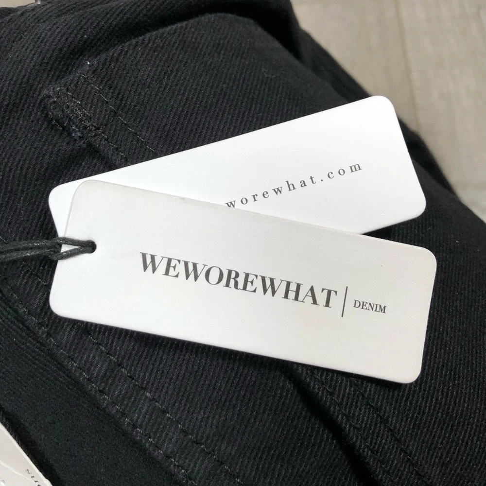 WE WORE WHAT Women’s Danielle Crystal Jean size 25 - Picture 3 of 7